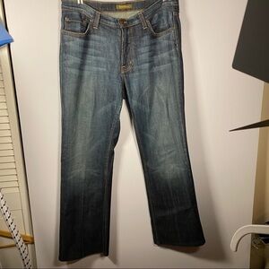 DAVID KAHN JEANS Size 14W. Dark wash  Boot cut